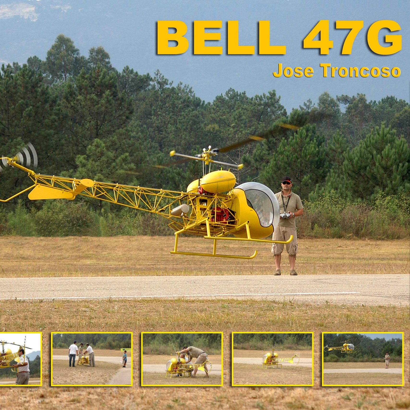 Bell 47G Escala 1:2.8